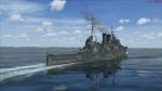 FSX/Accel Pilotable WWII Heavy Cruiser HMS Exeter  